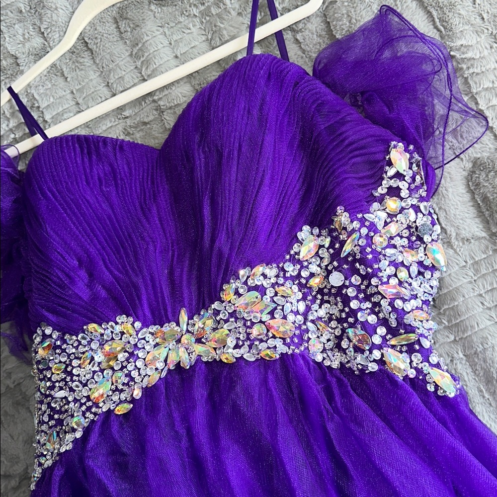 Jolene Rhinestone Gown - Picture 2 of 7
